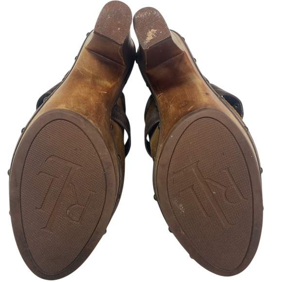Lauren Ralph Lauren Brown Suede High Heel Shoes Women’s 10M - Picture 4 of 6
